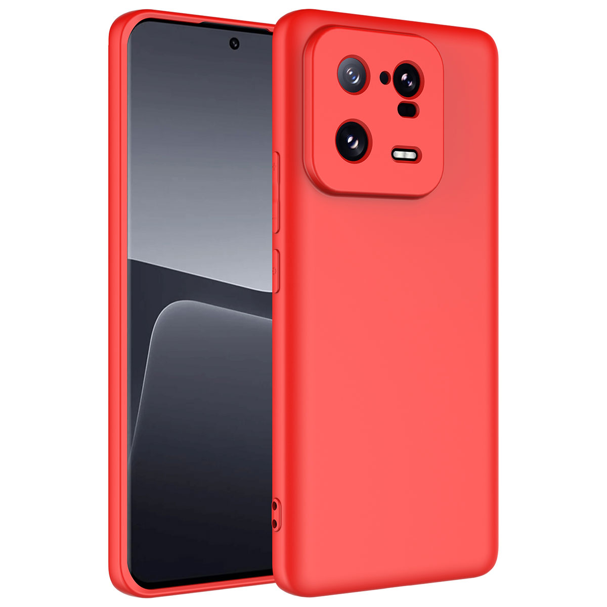 Xiaomi Mi 13 Pro Kılıf NXXA Mara LaAAKan Kapak-Kırmızı
