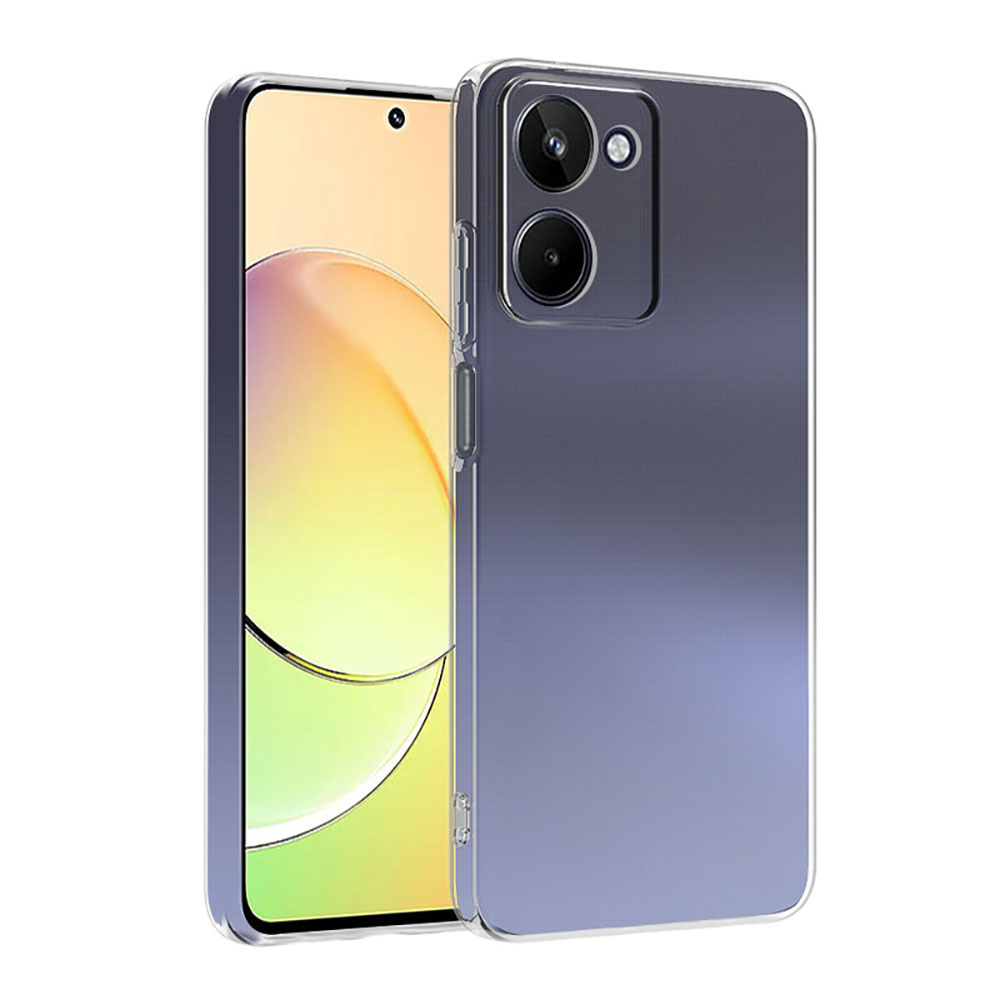 Vivo Y36 4G Kılıf NXXA Süper Silikon Kapak-Renksiz