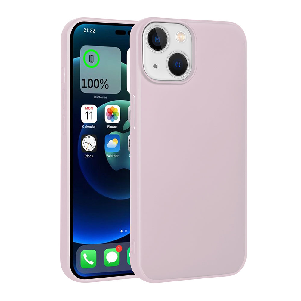iPhone 15 Plus Uyumlu NXXA Premier Silikon Kapak-Rose Gold