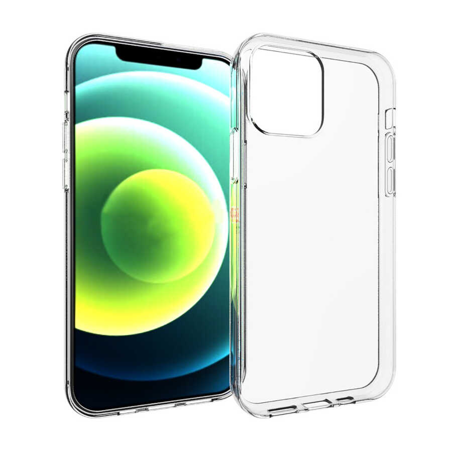iPhone 15 Pro Uyumlu NXXA Süper Silikon Kapak-Renksiz