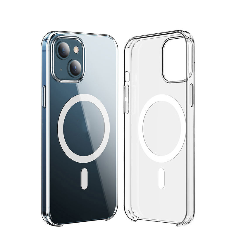 Apple iPhone 15 Kılıf NXXA Wireless Şarj Özellikli Şeffaf Orjin Kapak-Renksiz