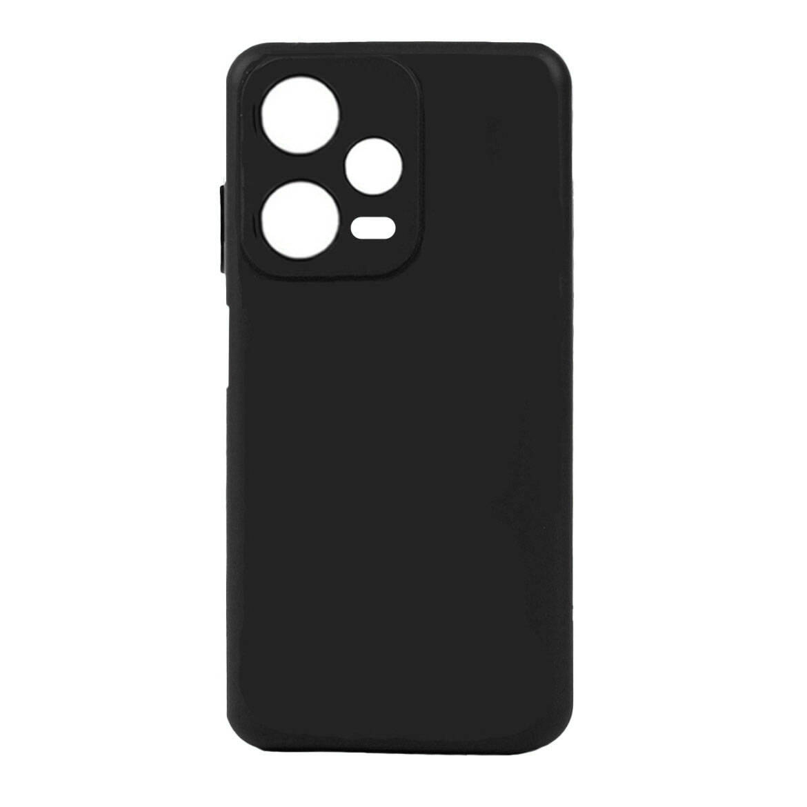 Xiaomi Redmi Note 12 Pro 5G Kılıf NXXA Biye Silikon-Siyah