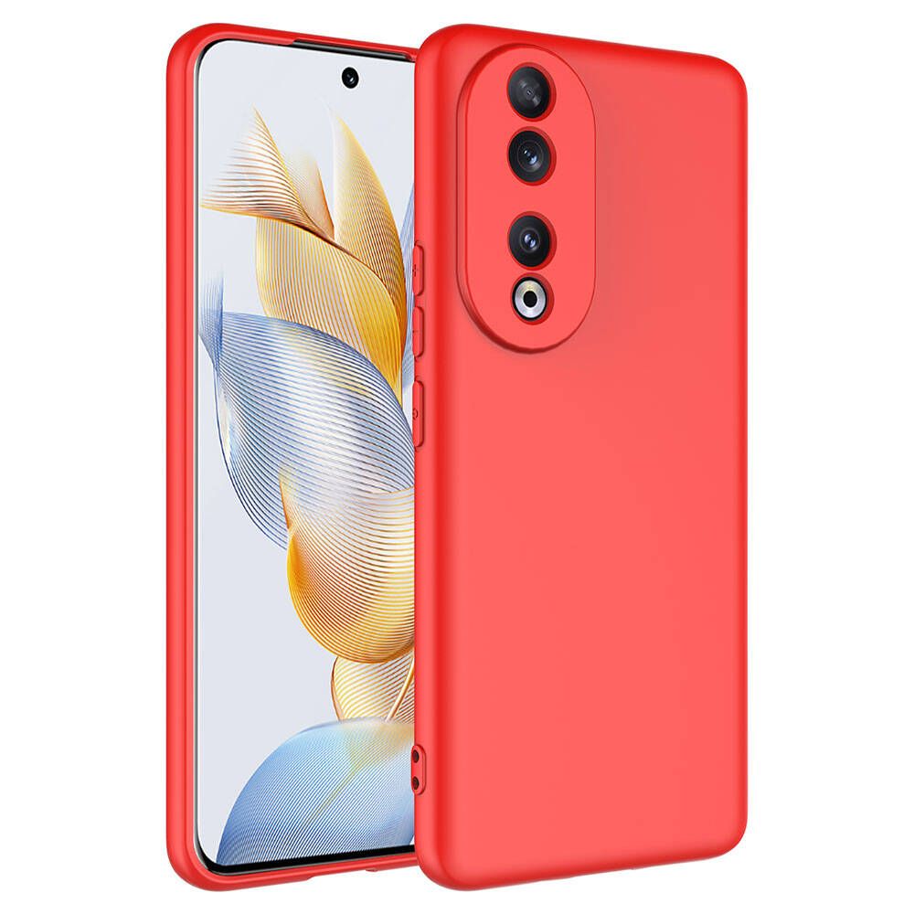 Huawei Honor 90 Kılıf NXXA Mara LaAAKan Kapak-Kırmızı