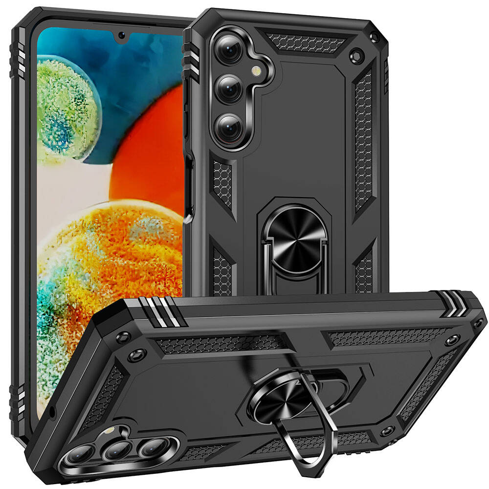 Galaxy A24 Kılıf NXXA Vega Kapak-Siyah