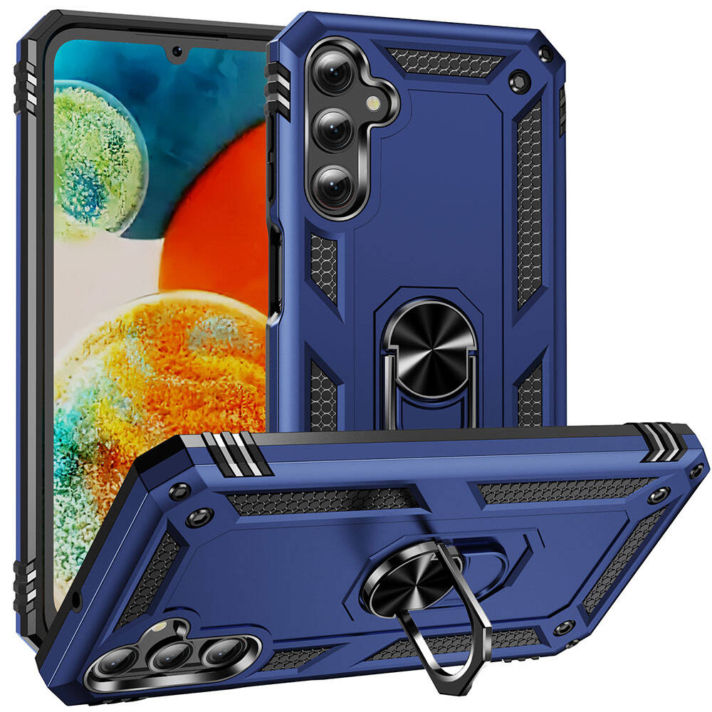 Galaxy A24 Kılıf NXXA Vega Kapak-Mavi