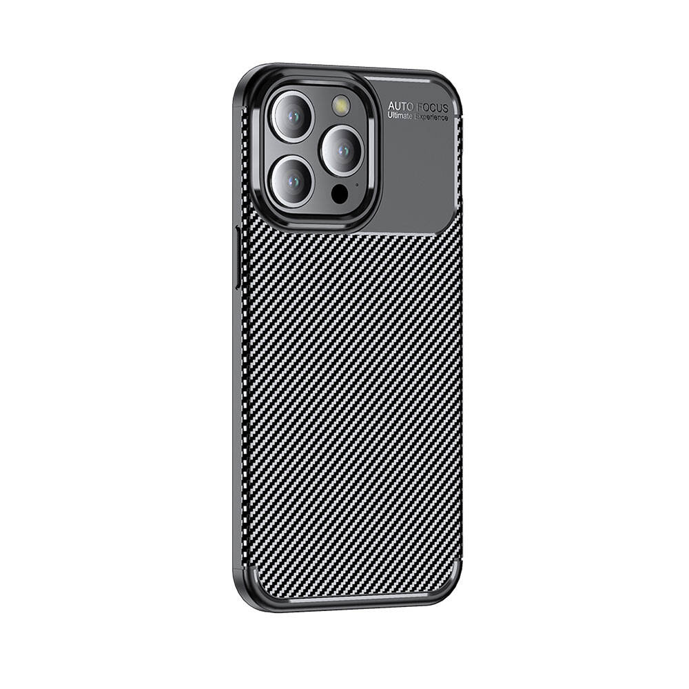 iPhone 15 Pro Uyumlu NXXA Negro Silikon Kapak-Siyah