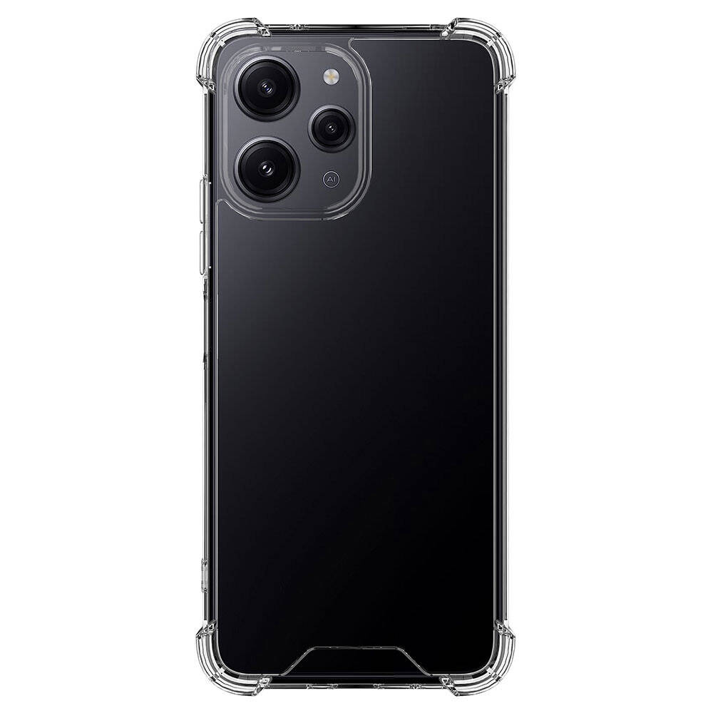 Xiaomi Redmi 12 Kılıf NXXA Nitro Anti Shock Silikon-Renksiz