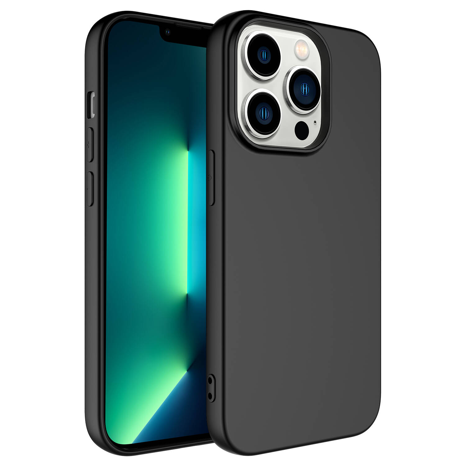 iPhone 14 Pro Max Uyumlu NXXA LSR LaAAKan Kapak-Siyah
