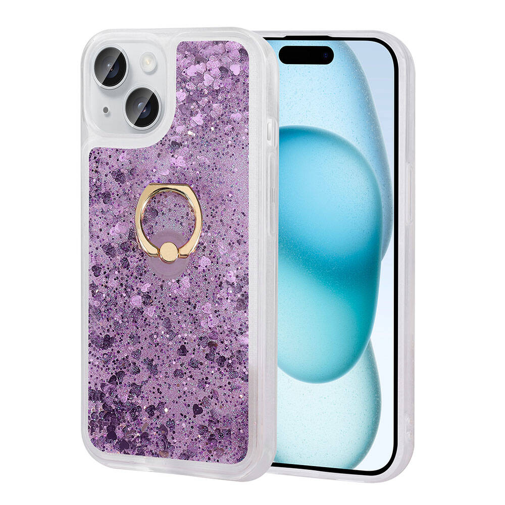 iPhone 15 Uyumlu NXXA Milce Kapak-Mor