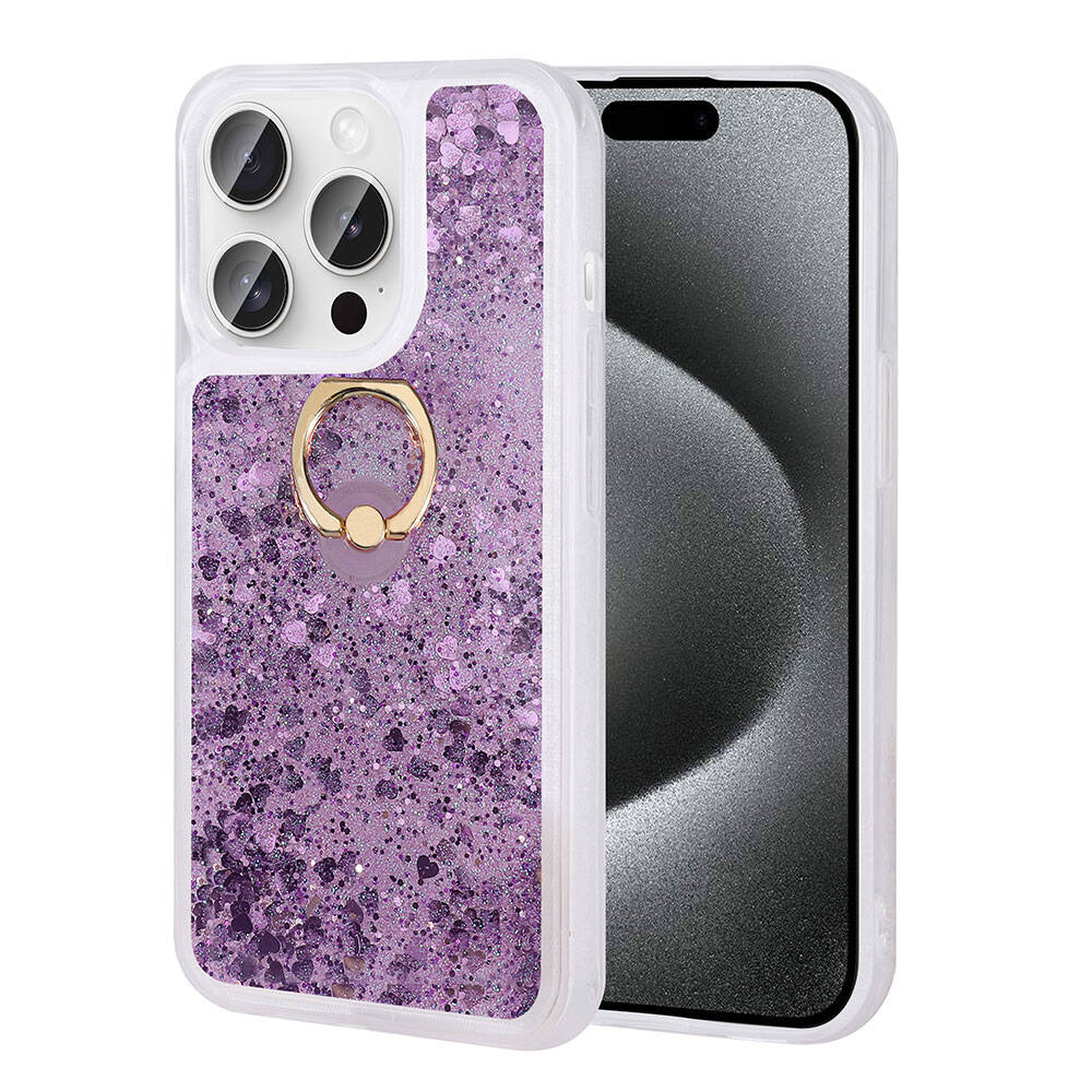 iPhone 15 Pro Uyumlu NXXA Milce Kapak-Mor