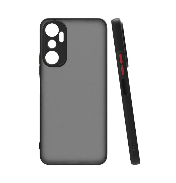 İnfinix Hot 20i Kılıf NXXA Hux Kapak-Siyah