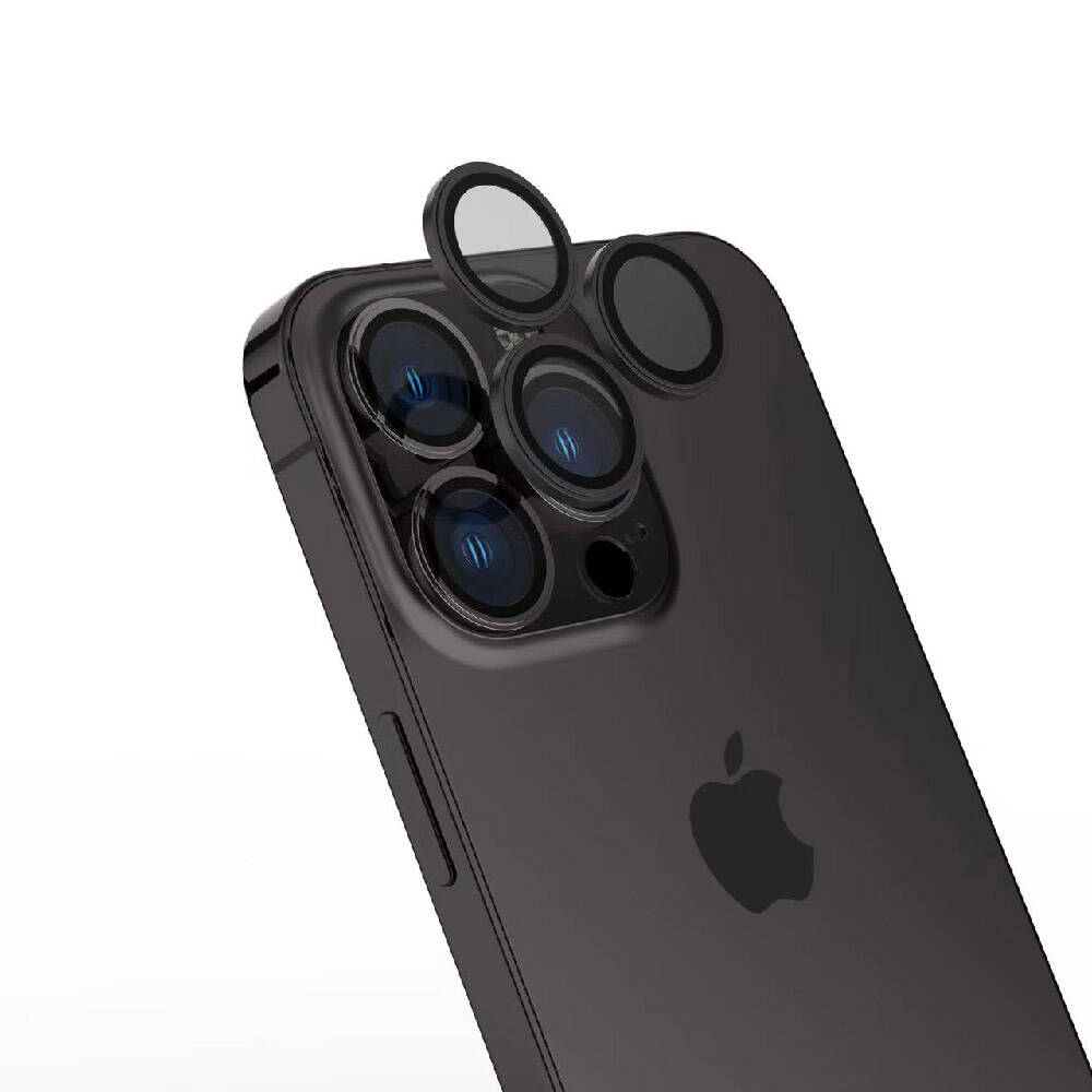 iPhone 15 Pro Max Uyumlu NXXA CL-15 Parmak İzi Bırakmayan Anti-Reflective Kamera Lens Koruyucu-