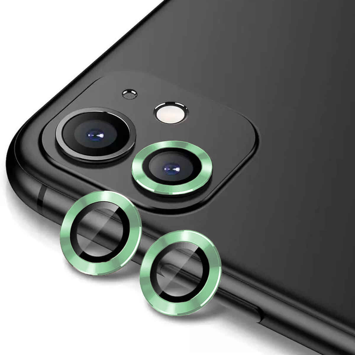 iPhone 12 Uyumlu NXXA CL-12 Premium Safir Parmak İzi Bırakmayan Anti-Reflective Kamera Lens Kor