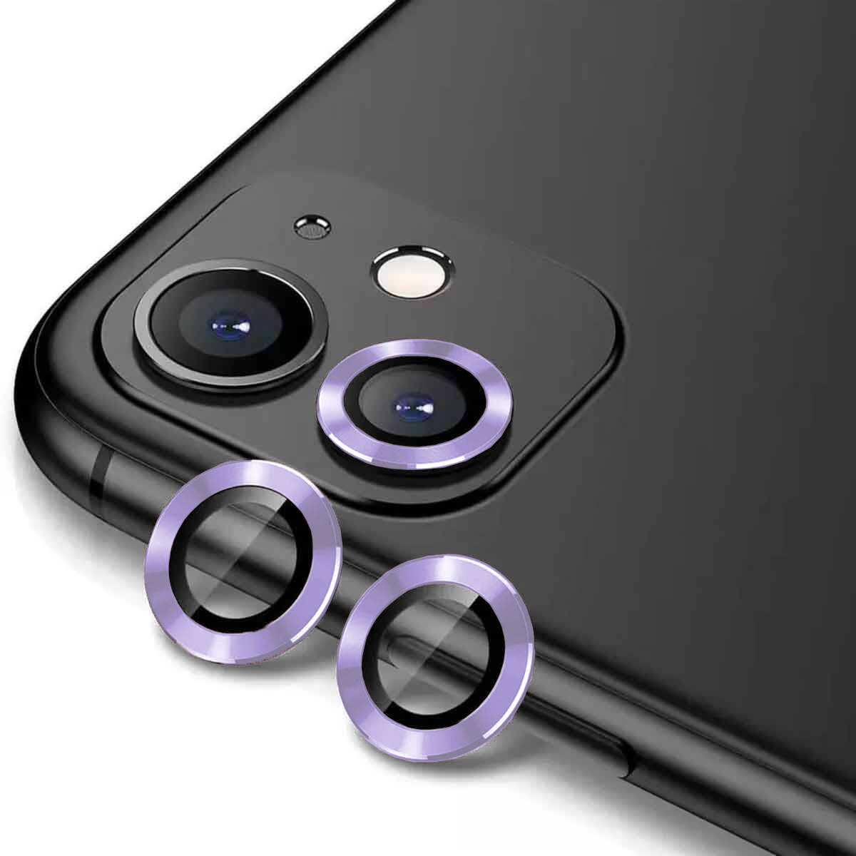 iPhone 12 Mini Uyumlu NXXA CL-12 Premium Safir Parmak İzi Bırakmayan Anti-Reflective Kamera Len