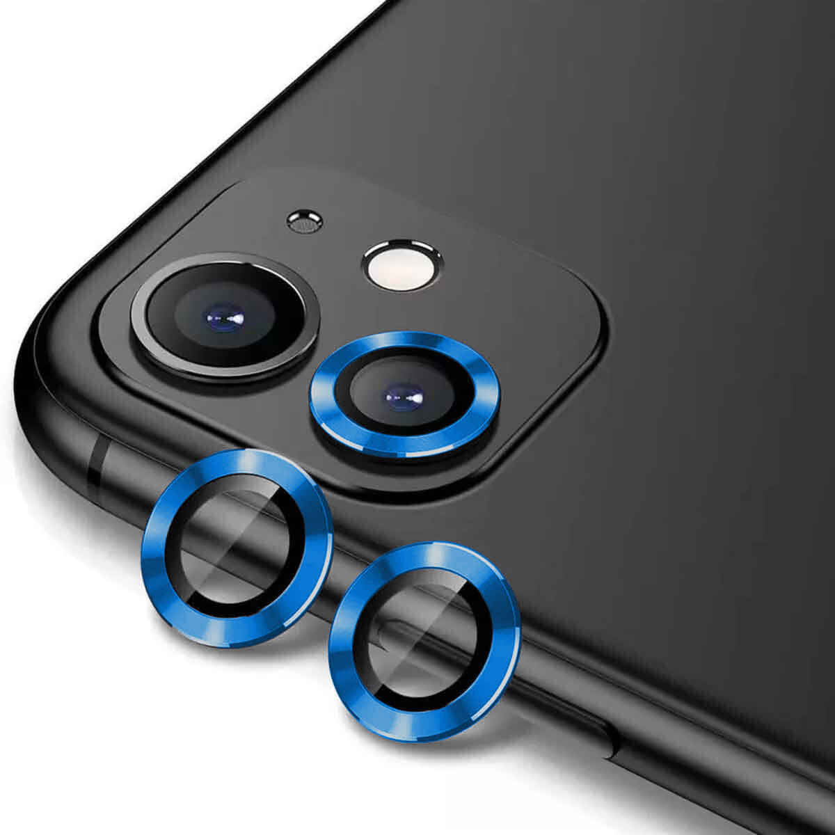iPhone 12 Mini Uyumlu NXXA CL-12 Premium Safir Parmak İzi Bırakmayan Anti-Reflective Kamera Len