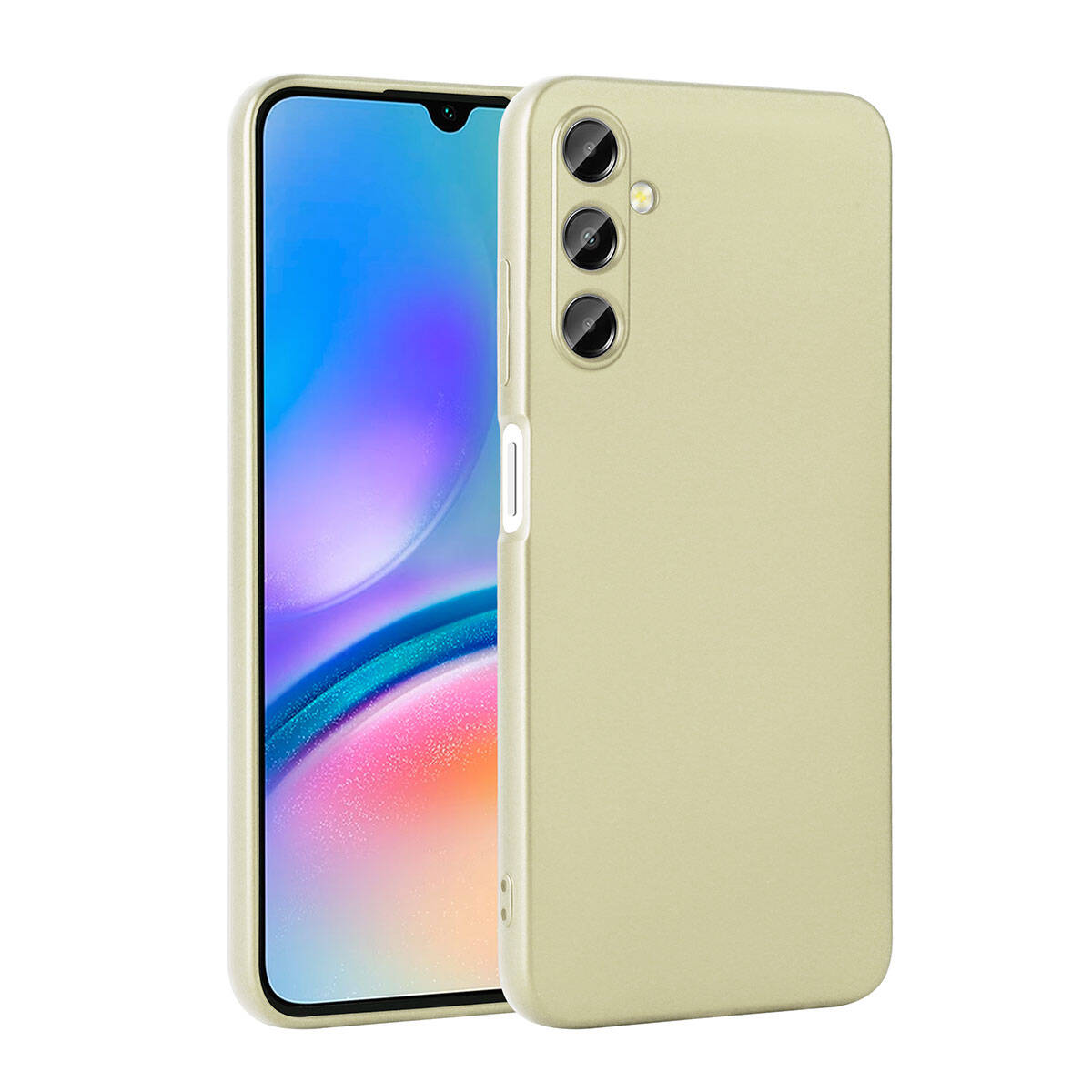 Galaxy A05S Kılıf NXXA Premier Silikon Kapak-Gold