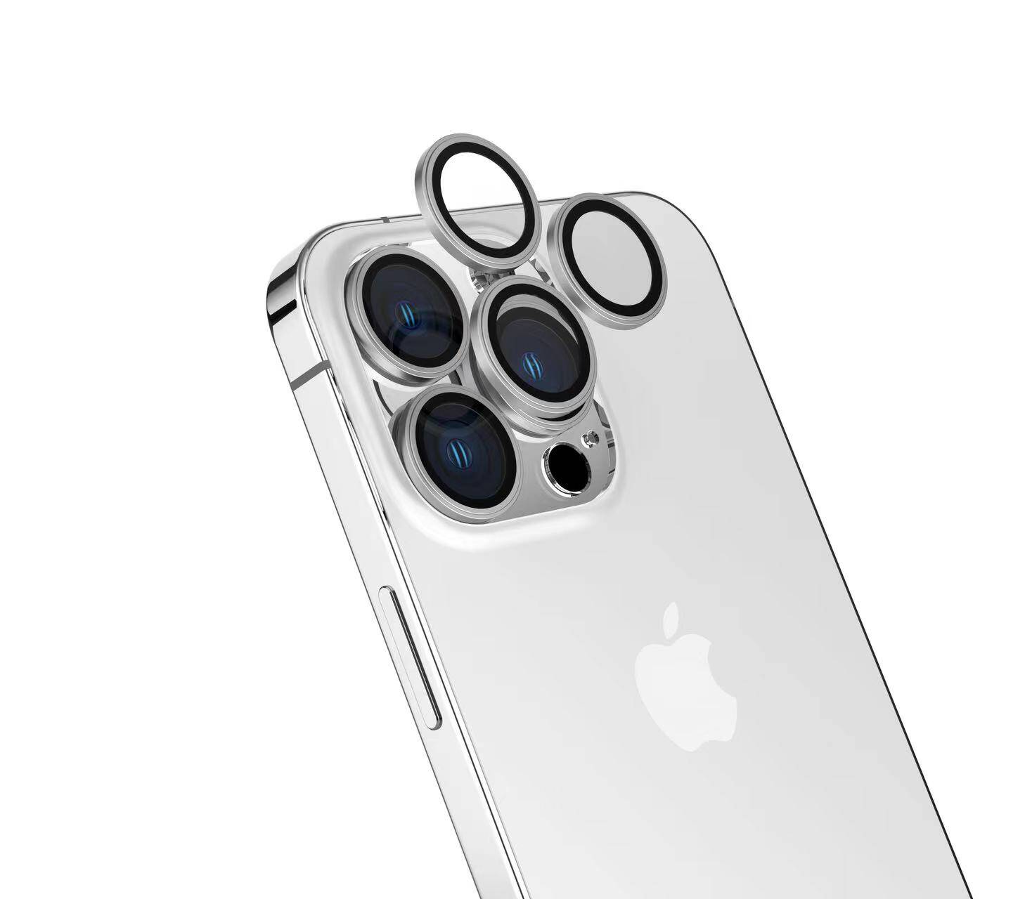 iPhone 15 Pro Max Uyumlu NXXA CL-15 Parmak İzi Bırakmayan Anti-Reflective Kamera Lens Koruyucu-