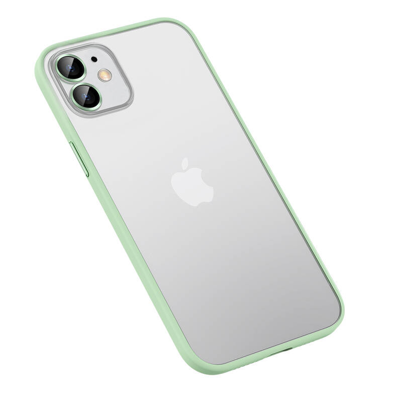 iPhone 12 Pro Max Kılıf NXXA Retro Kapak-Yeşil
