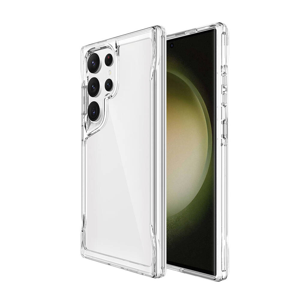 Galaxy S24 Ultra Kılıf NXXA T-Max Kapak-Renksiz