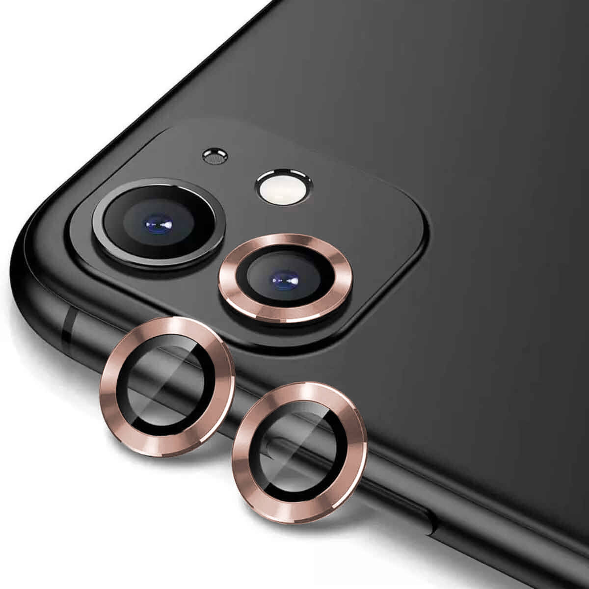 iPhone 12 Mini Uyumlu NXXA CL-12 Premium Safir Parmak İzi Bırakmayan Anti-Reflective Kamera Len