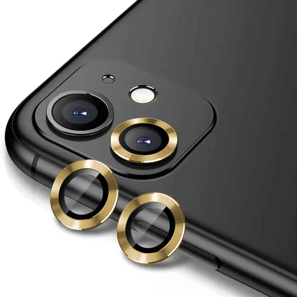 iPhone 11 Uyumlu NXXA CL-12 Premium Safir Parmak İzi Bırakmayan Anti-Reflective Kamera Lens Kor