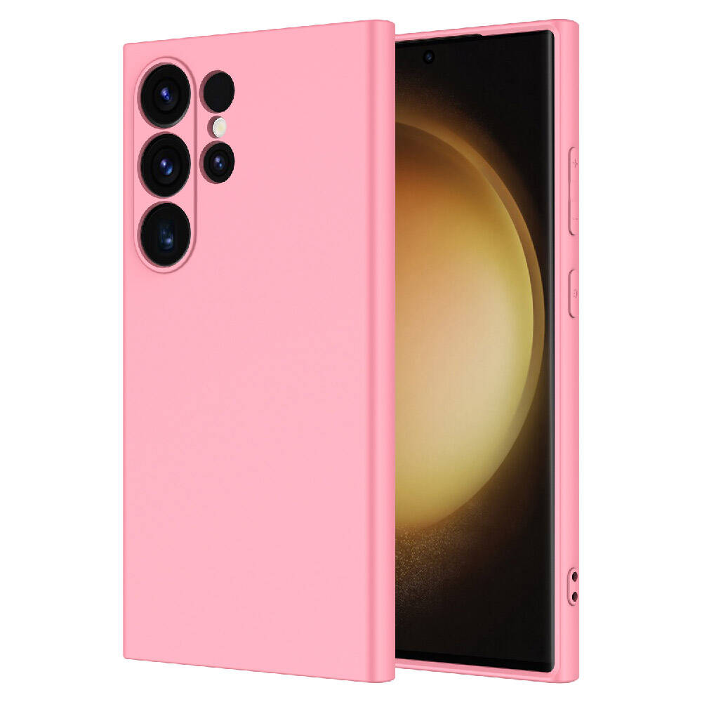 Galaxy S24 Ultra Kılıf NXXA Mara LaAAKan Kapak-Pembe