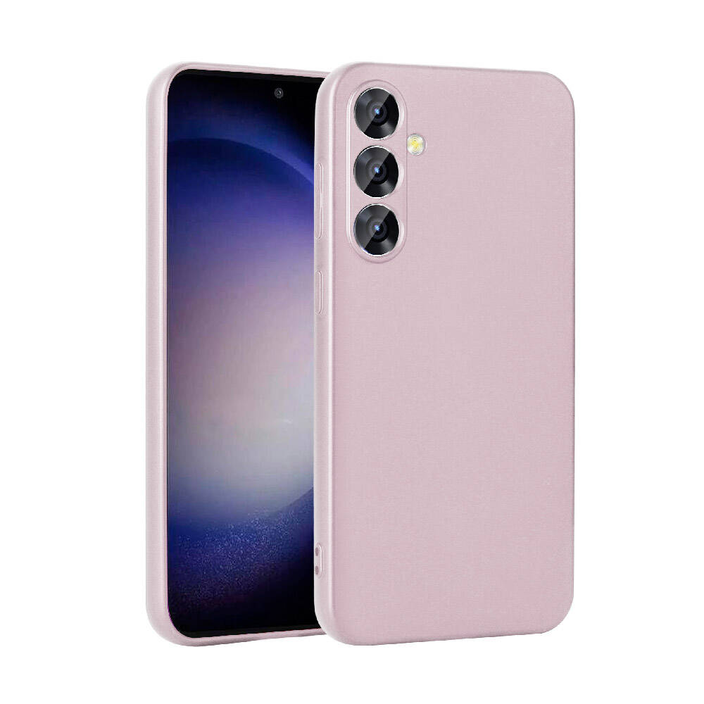Galaxy S24 Kılıf NXXA Premier Silikon Kapak-Rose Gold