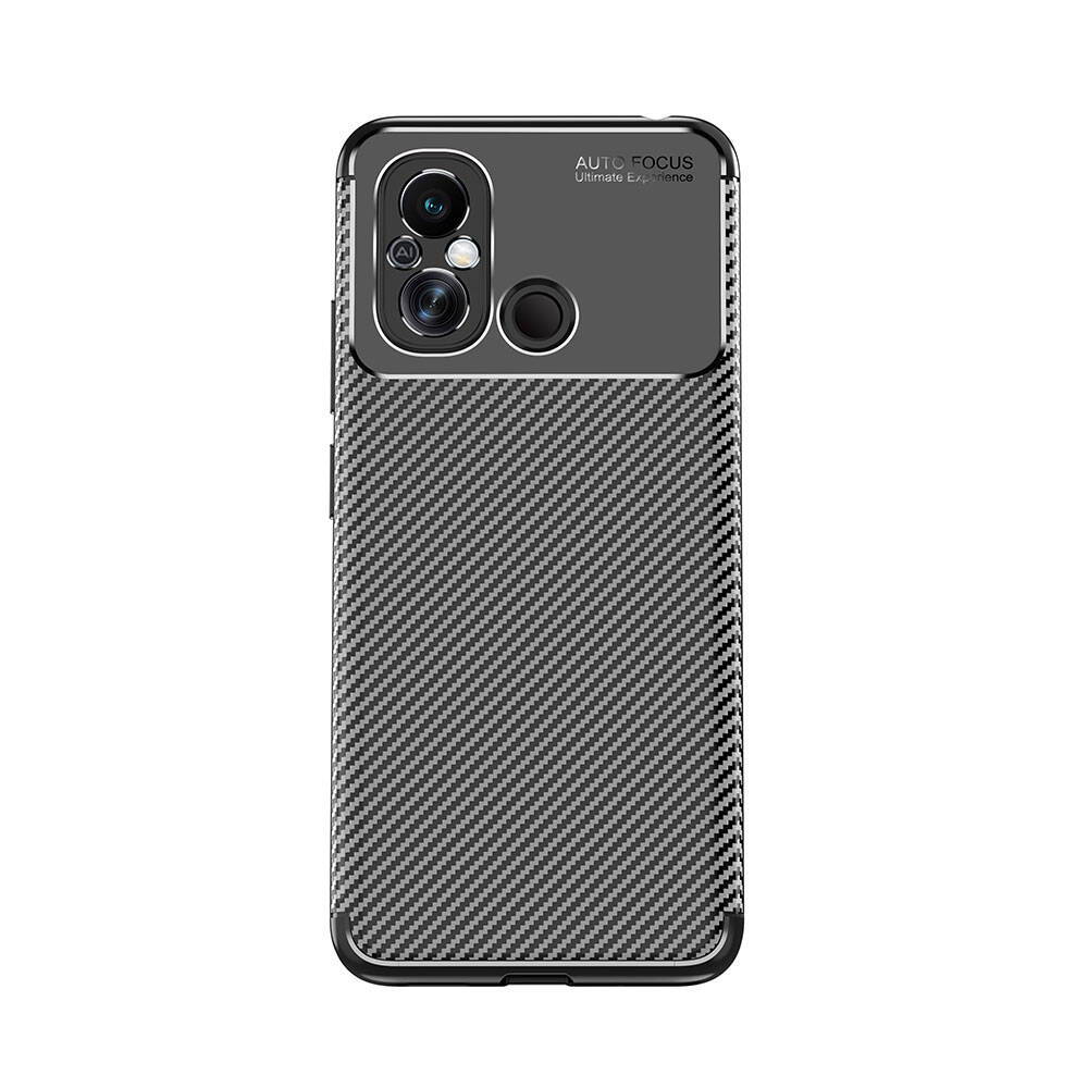 Xiaomi Redmi 12C Kılıf NXXA Negro Silikon Kapak-Siyah