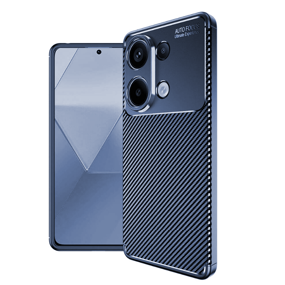 Xiaomi Redmi Note 13 Pro 4G Kılıf NXXA Negro Silikon Kapak-Lacivert