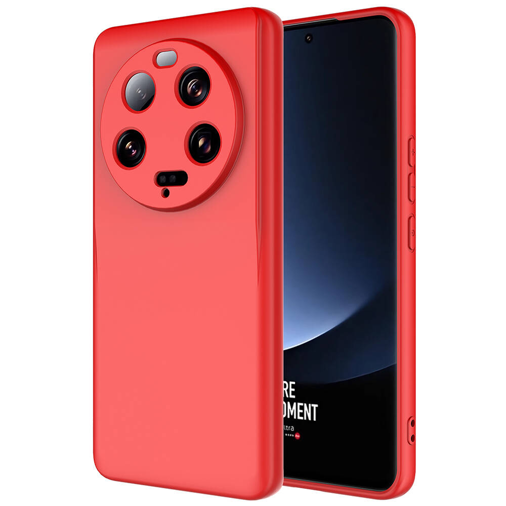 Xiaomi Mi 13 Ultra Kılıf NXXA Mara LaAAKan Kapak-Kırmızı