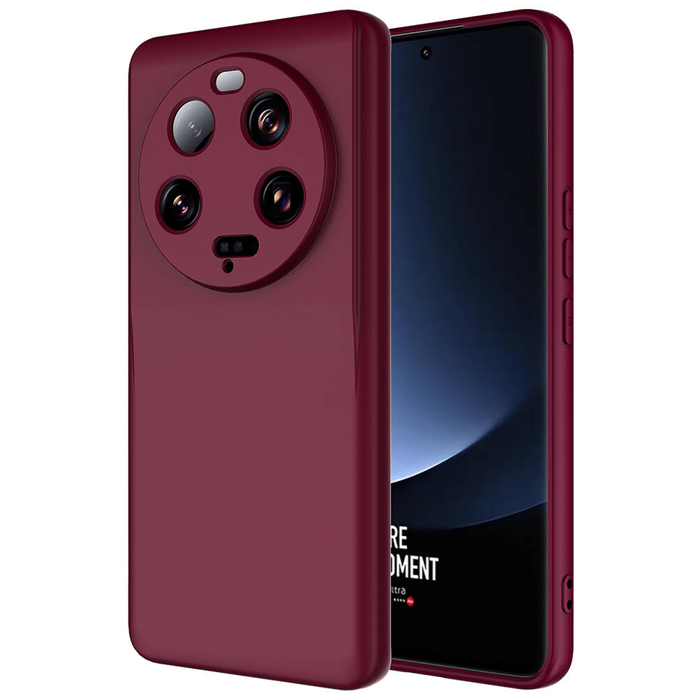 Xiaomi Mi 13 Ultra Kılıf NXXA Mara LaAAKan Kapak-Koyu Mor
