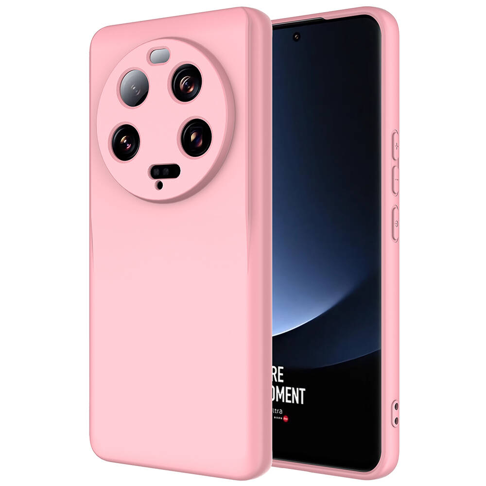 Xiaomi Mi 13 Ultra Kılıf NXXA Mara LaAAKan Kapak-Pembe Açık