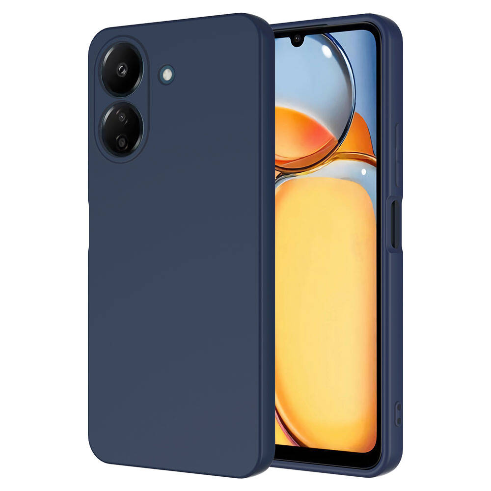 Xiaomi Redmi 13C Kılıf NXXA Mara LaAAKan Kapak-Lacivert