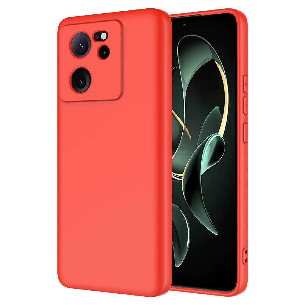 Xiaomi Mi 13T Kılıf NXXA Mara LaAAKan Kapak-Kırmızı