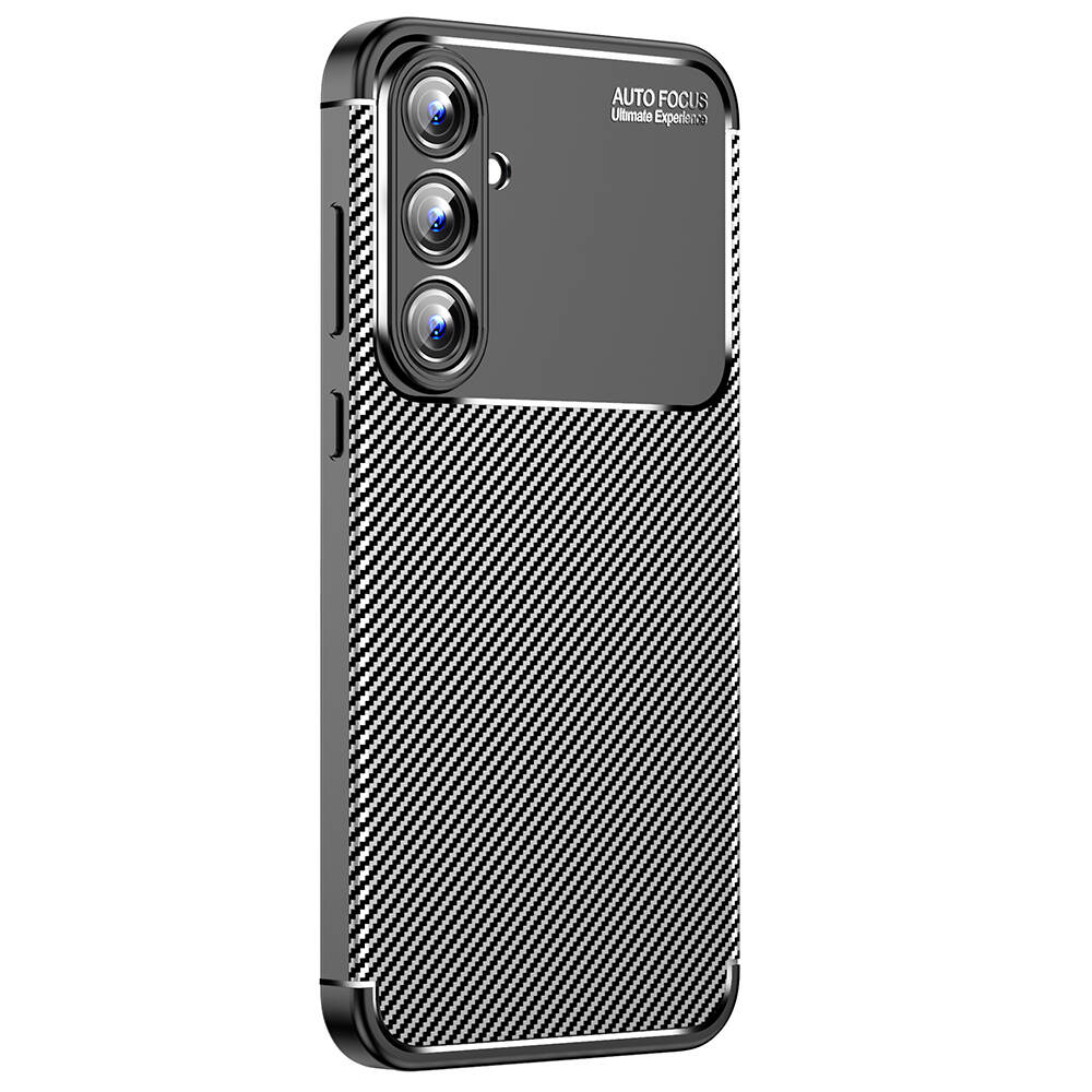 Galaxy A55 Kılıf NXXA Negro Silikon Kapak-Siyah