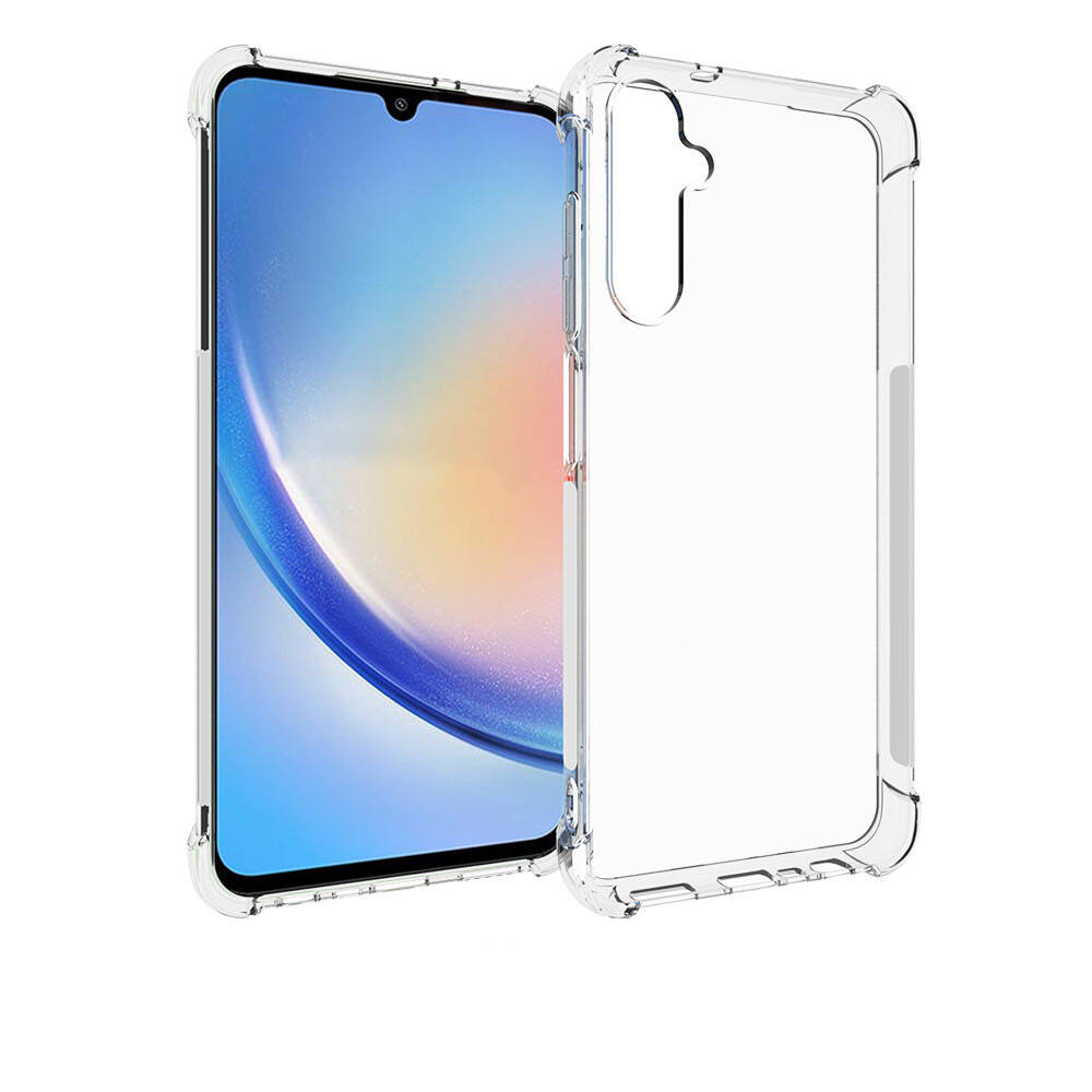 Galaxy A05S Kılıf NXXA Nitro Anti Shock Silikon-Renksiz