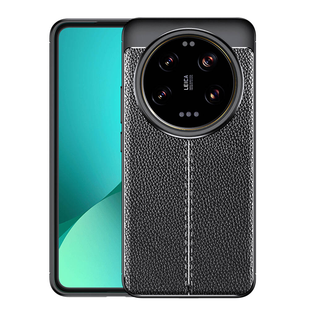 Xiaomi Mi 14 Ultra Kılıf NXXA Niss Silikon Kapak-Siyah