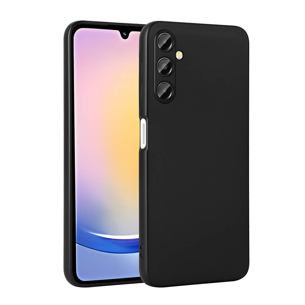Galaxy A25 Kılıf NXXA Premier Silikon Kapak-Siyah