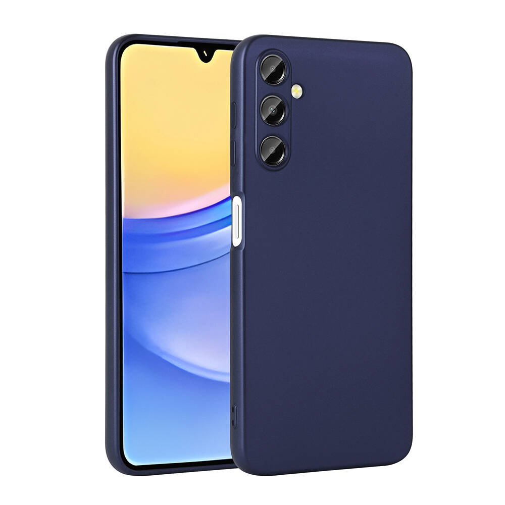 Galaxy A25 Kılıf NXXA Premier Silikon Kapak-Lacivert