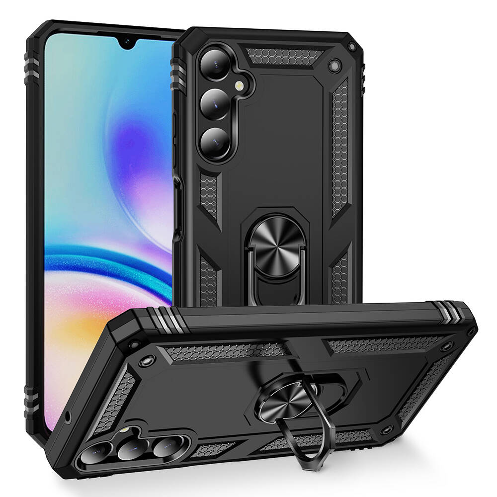 Galaxy A05S Kılıf NXXA Vega Kapak-Siyah