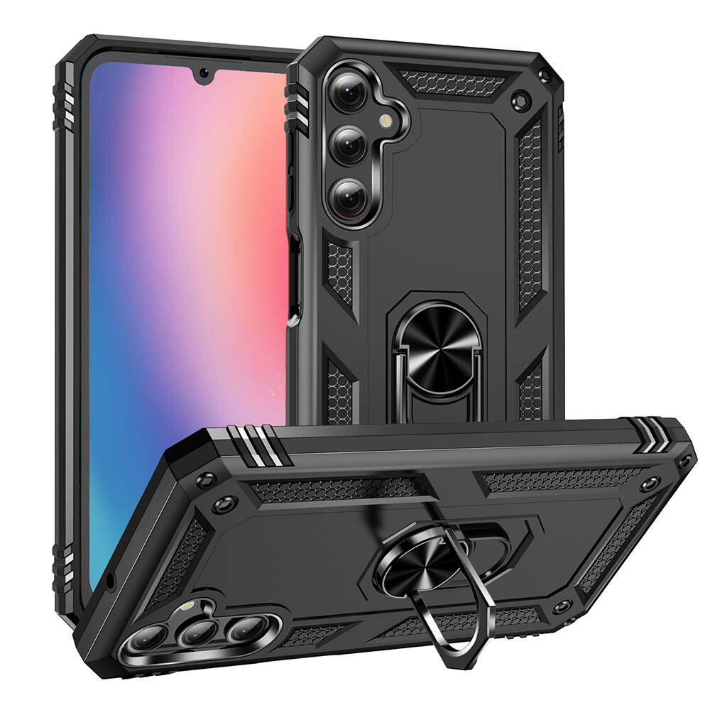 Galaxy A25 Kılıf NXXA Vega Kapak-Siyah
