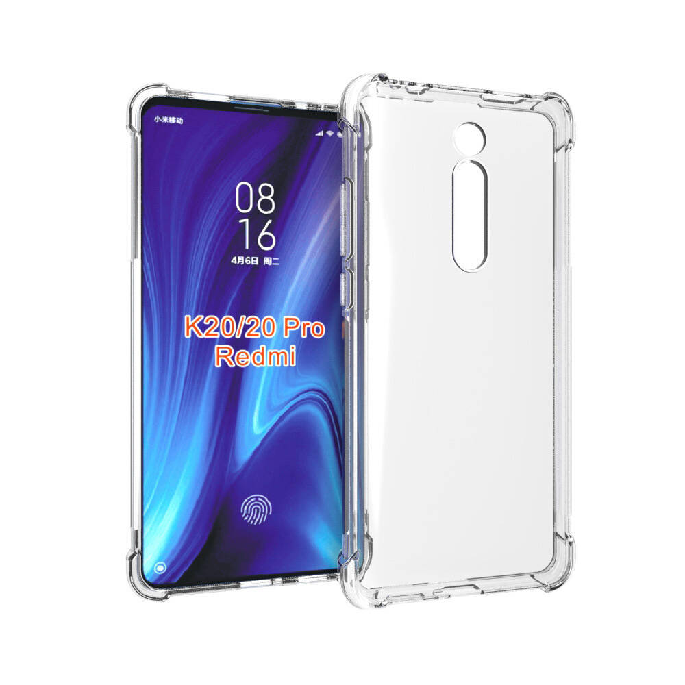 Xiaomi Redmi K20 Kılıf NXXA Nitro Anti Shock Silikon-Renksiz