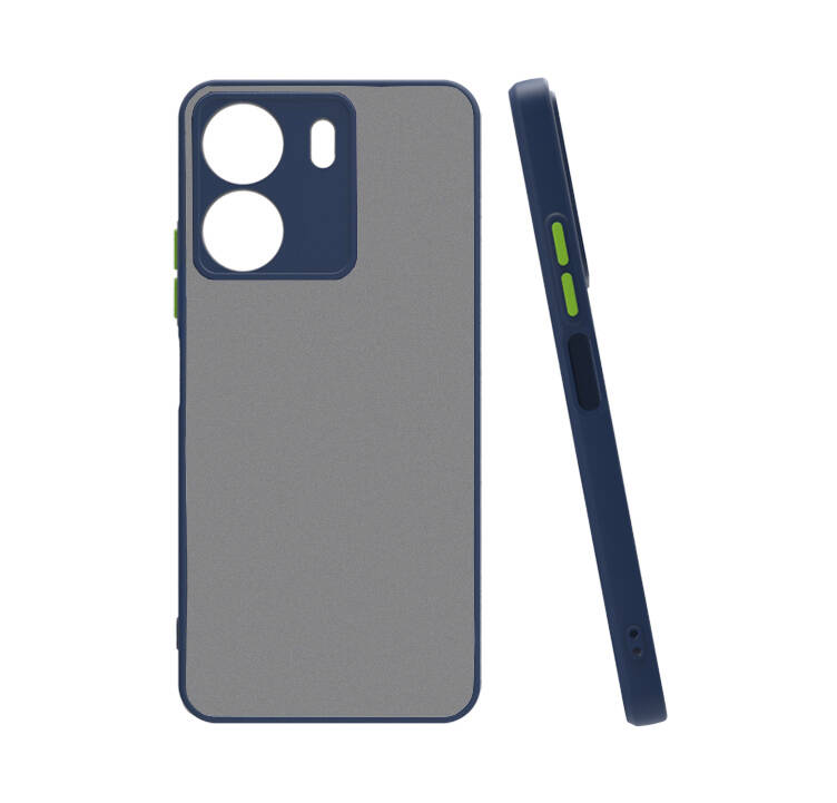Xiaomi Poco C65 Kılıf NXXA Hux Kapak-Lacivert