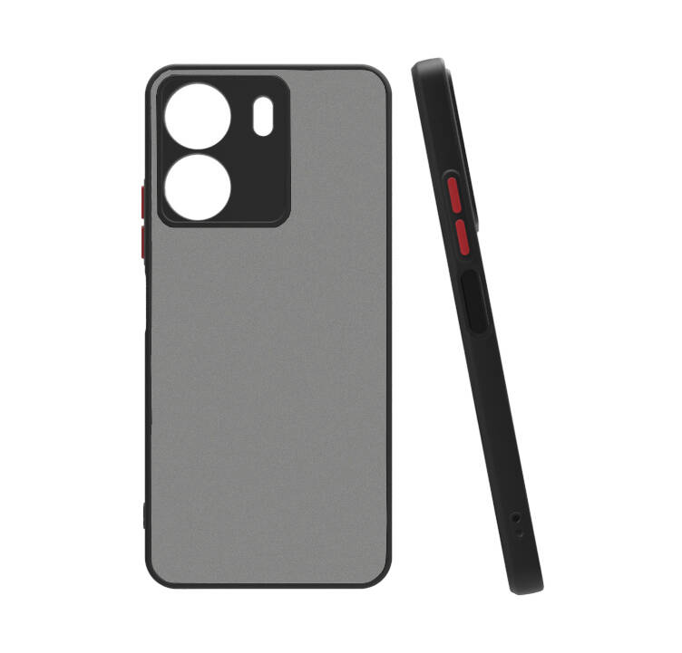 Xiaomi Poco C65 Kılıf NXXA Hux Kapak-Siyah