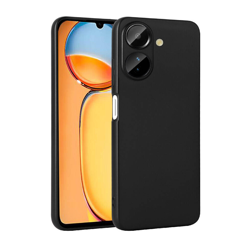 Xiaomi Poco C65 Kılıf NXXA Premier Silikon Kapak-Siyah