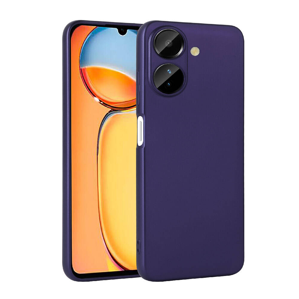 Xiaomi Poco C65 Kılıf NXXA Premier Silikon Kapak-Lacivert