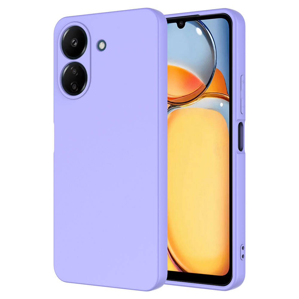 Xiaomi Poco C65 Kılıf NXXA Mara LaAAKan Kapak-Lila