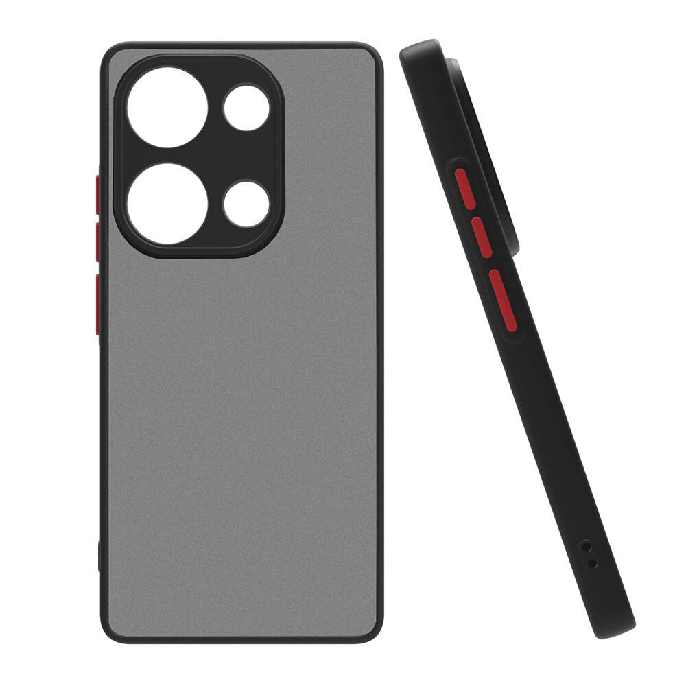 Xiaomi Redmi Note 13 Pro 5G Kılıf NXXA Hux Kapak-Siyah