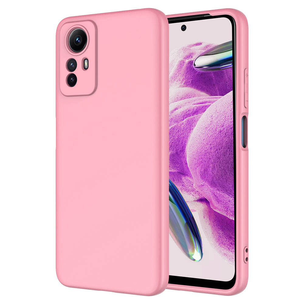 Xiaomi Redmi Note 12S Kılıf NXXA Mara LaAAKan Kapak-Pembe