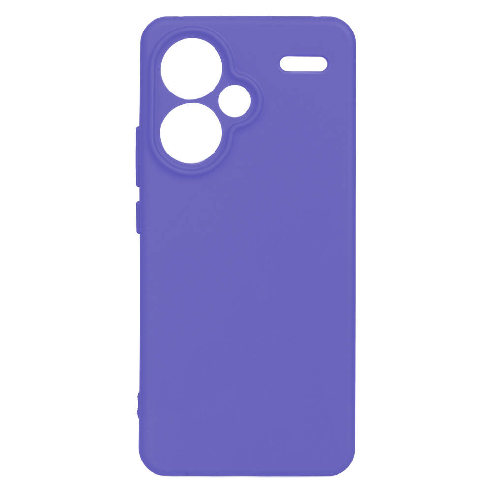 Xiaomi Redmi Note 13 Pro Plus 5G Kılıf NXXA Biye Silikon-Lila